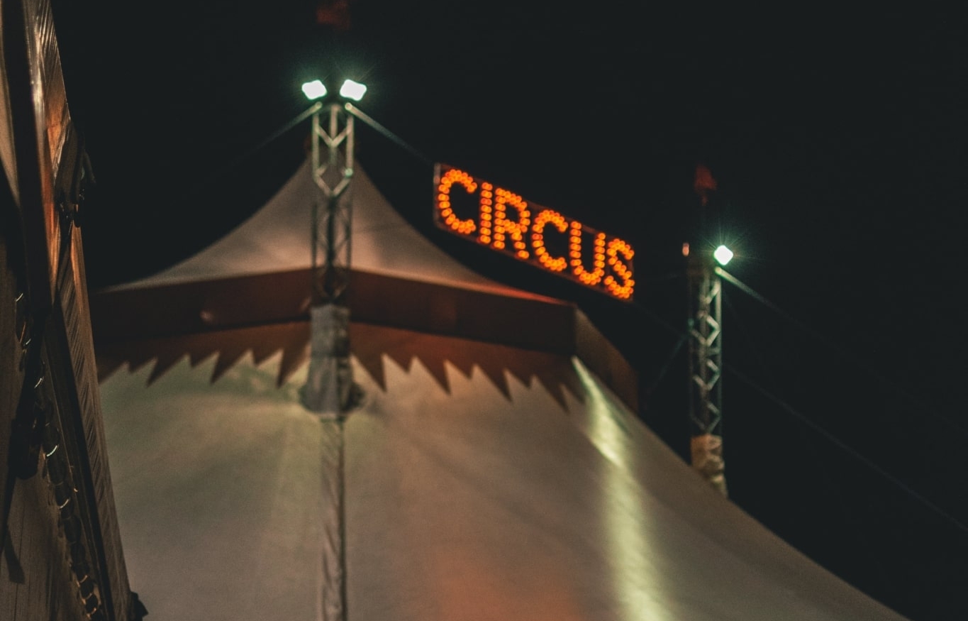 Zirkusbild für Faschingsparty im Naturhotel Chesa Valisa
