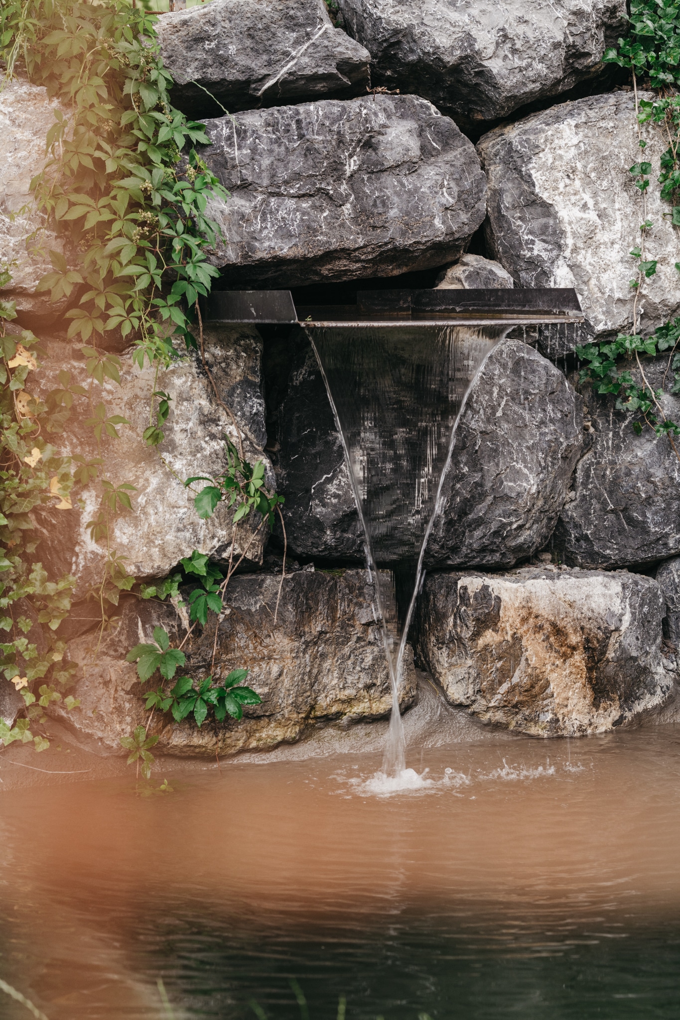 Kleiner Wasserfall