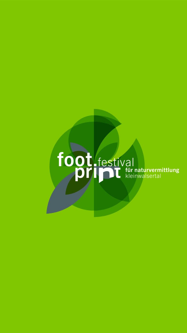Logo Footprint Kleinwalsertal Festival